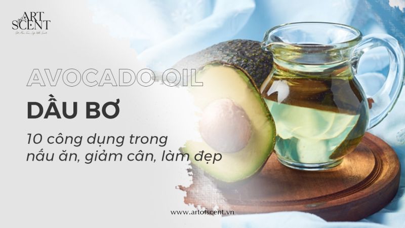 Các công dụng của dầu bơ avocado oil